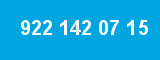 922 142 07 15